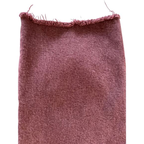 Re/Done Stove Pipe Button Fly Washed Plum Jeans 29 - Picture 5 of 8